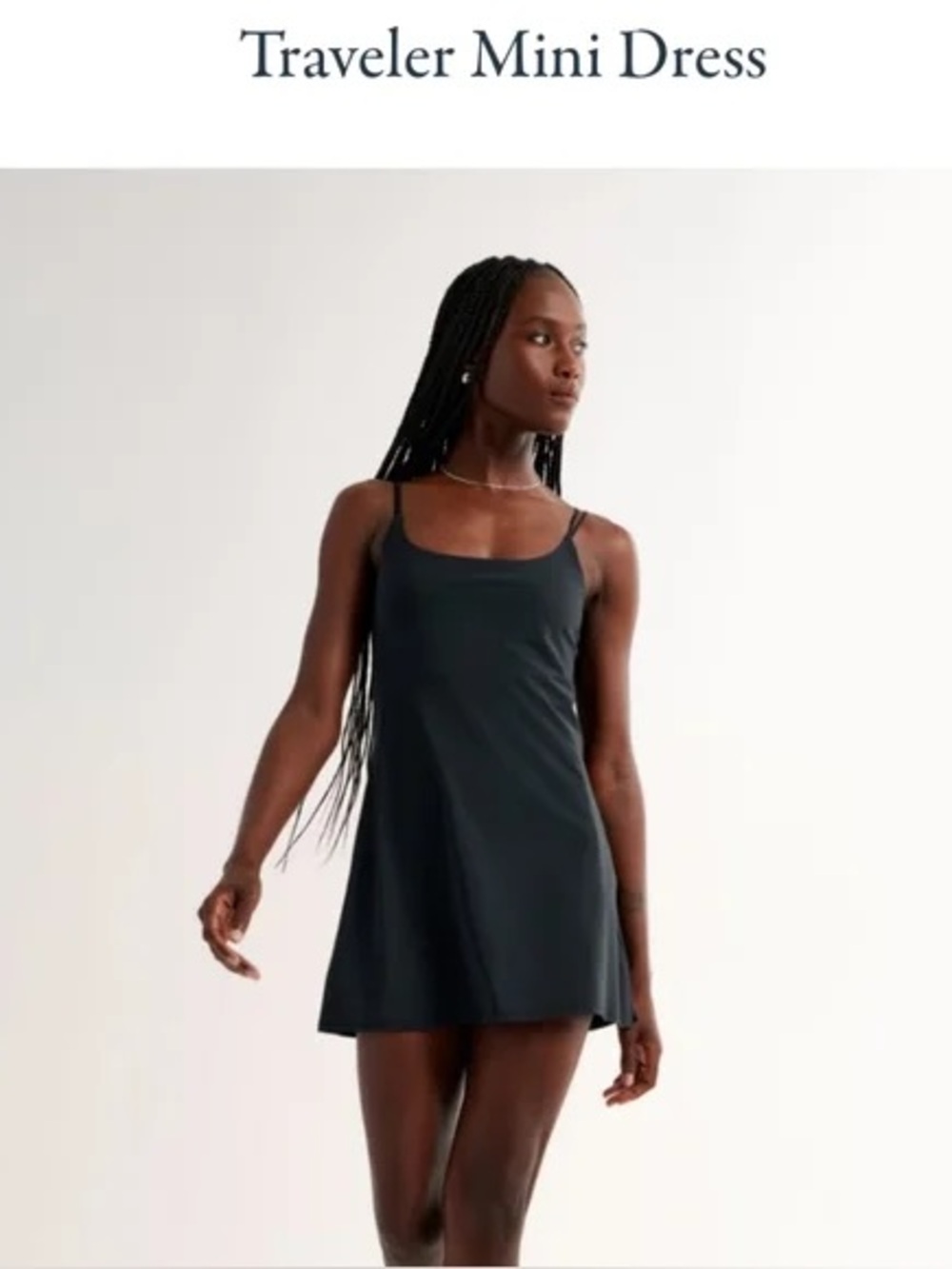 Abercrombie & Fitch YPB Black Tank Dress